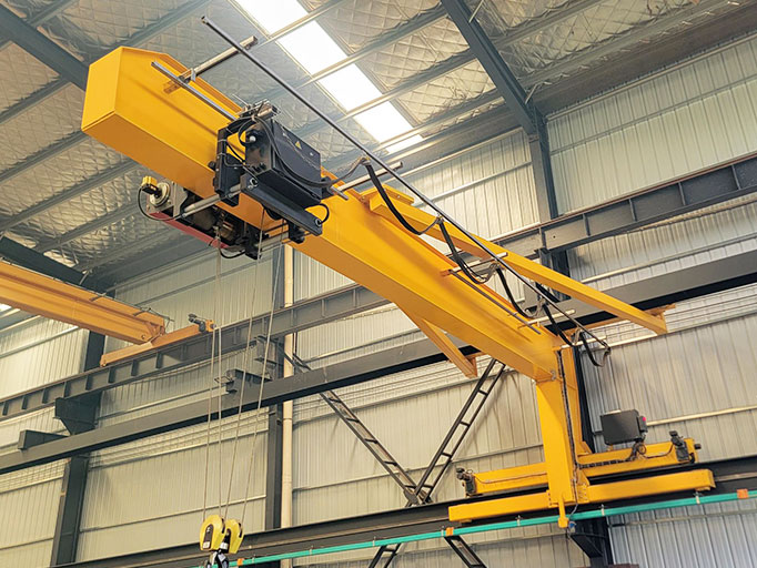 جرثقیل دیواری چیست؟ (Wall Crane) - شرکت مهندسی فیروزا